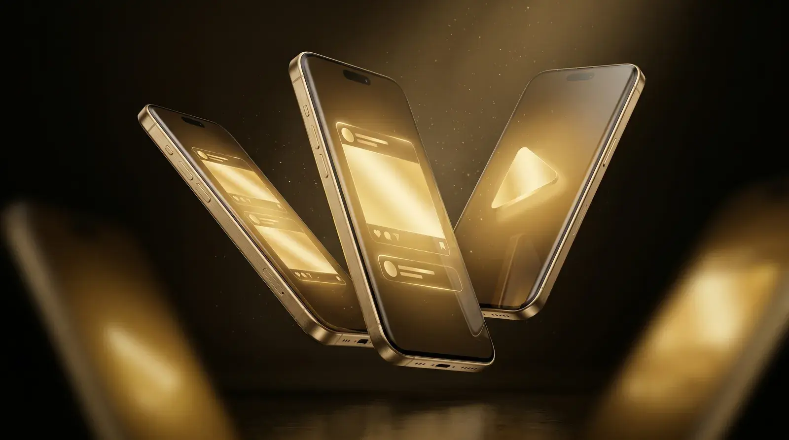 Social-Media-Apps auf einem Smartphone — Social Media & Content
