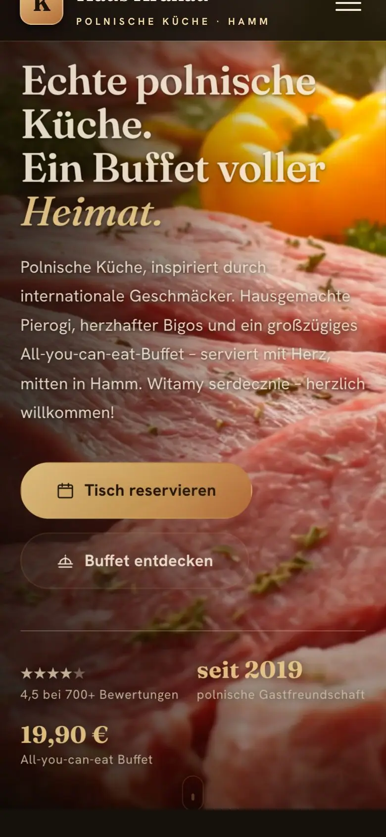 Mobile Ansicht von Restaurant & Eventküche