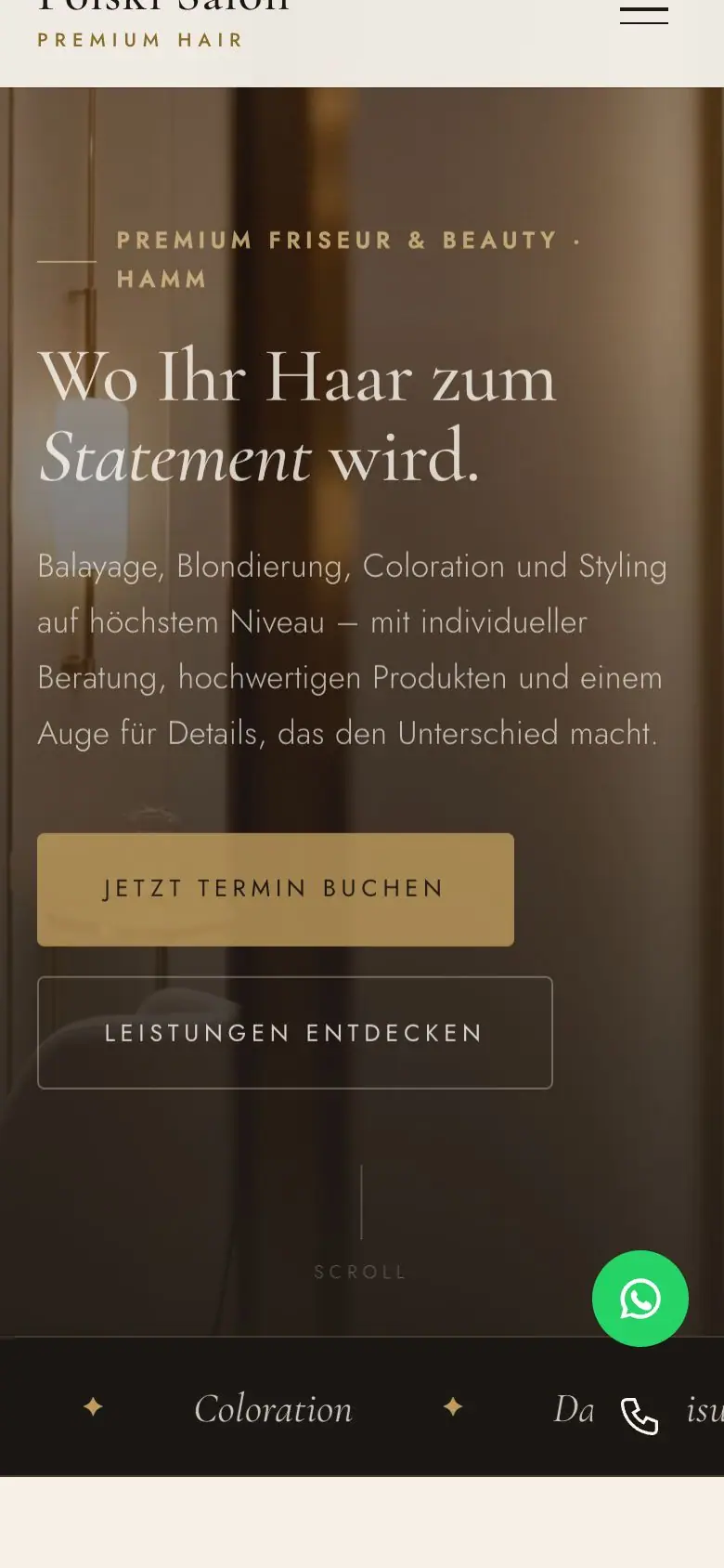 Mobile Ansicht von Hair- & Beautysalon